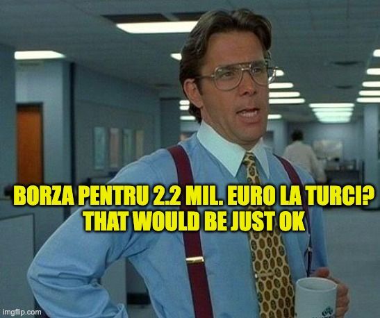 Memă despre transferul lui Borza la turci