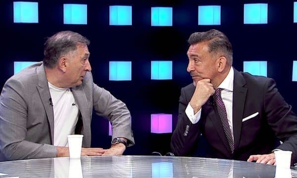 Ilie Dumitrescu și Ion Crăciunescu, doi dintre cei mai celebri analiști sportivi