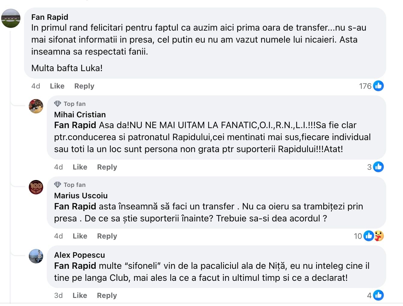 Fani Rapid încântați că presa nu află ce transferuri face clubul