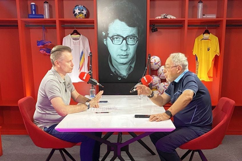 Imagine dintr-un podcast cu Cătălin Țepelin și Ovidiu Ioanițoaia